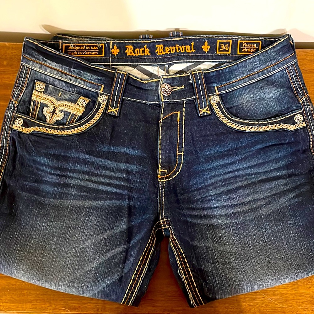 Rock Revival Mens Jean